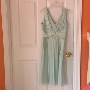 Blue semi formal dress